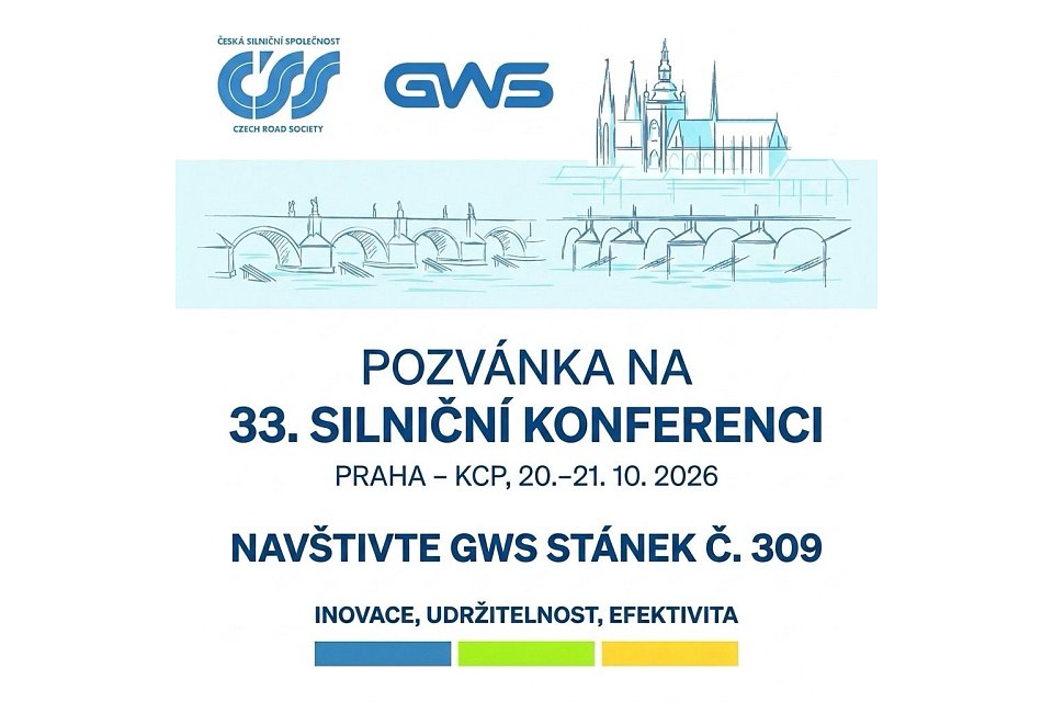Setkejme se na 33. silniční konferenci v Praze! Přijďte nás navštívit na stánku č. 309 — rádi vám ukážeme, co děláme a proč na tom záleží.